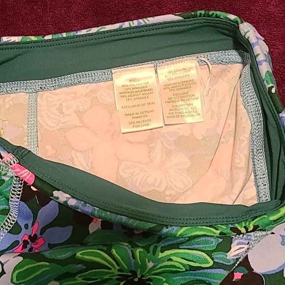 Lilly Pulitzer Luxletic Leggings Pants for Girls 👧 Size M (6-7) Multicolor - Picture 6 of 8